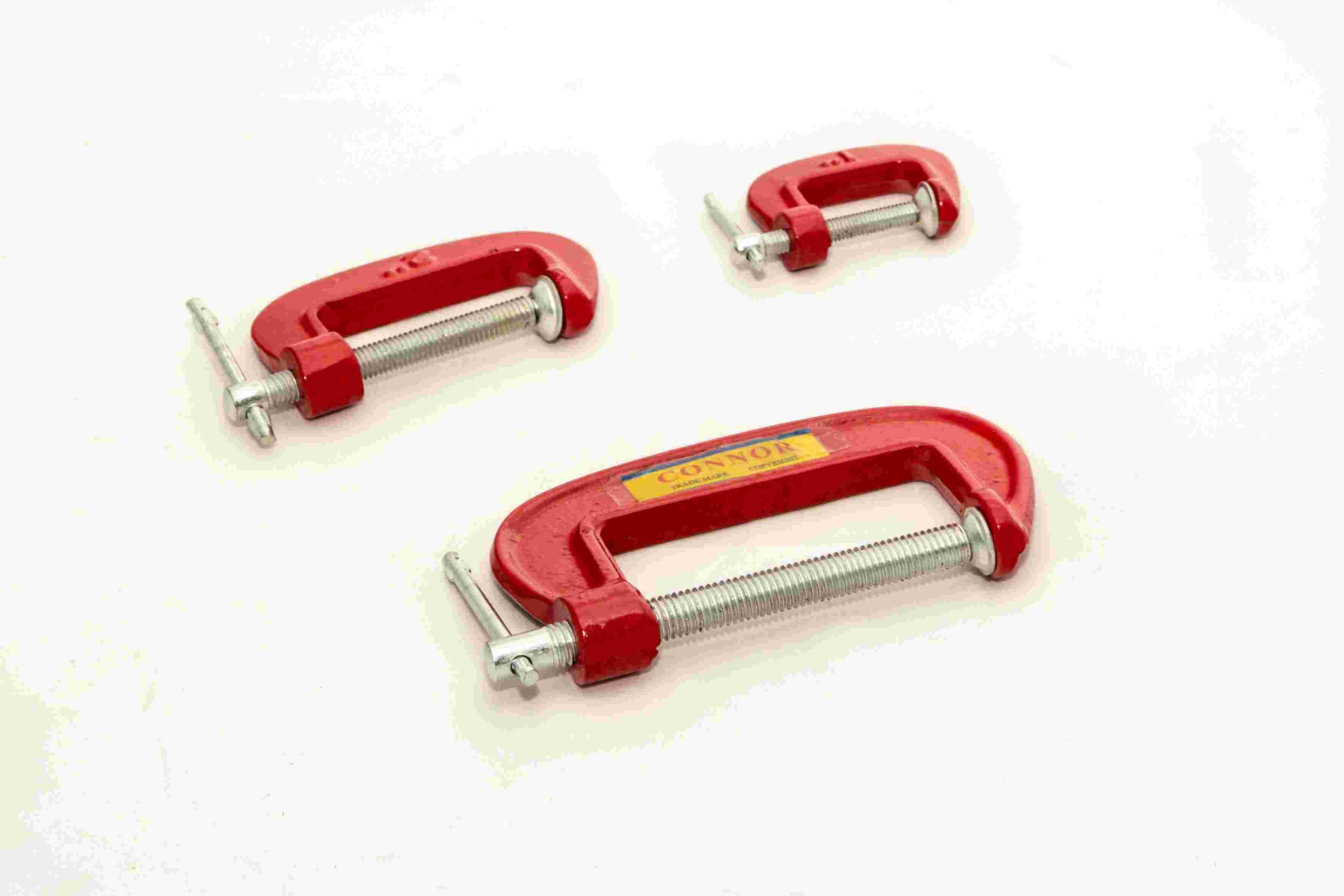 PRENSA G X 3 PZAS. EN BOLSA 1" 2" 3"