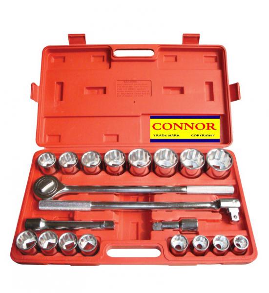 TUBOS X 21 PZAS.  ENCASTRE 3/4" - CAJA PLÃSTICA - "CONNOR"