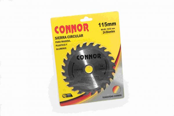 SIERRA CIRCULAR PARA MADERA - DIENTES WIDIA "CONNOR"